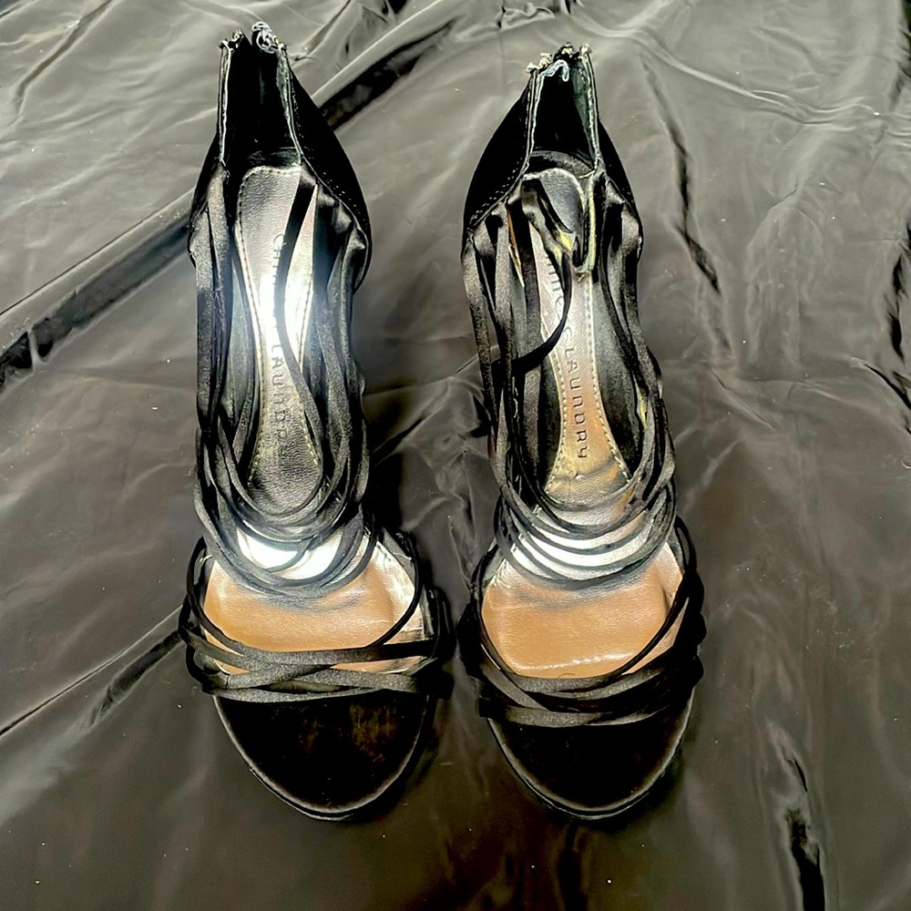 Strapy Black Heels